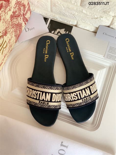 dior sneakers slippers|christian Dior female slippers.